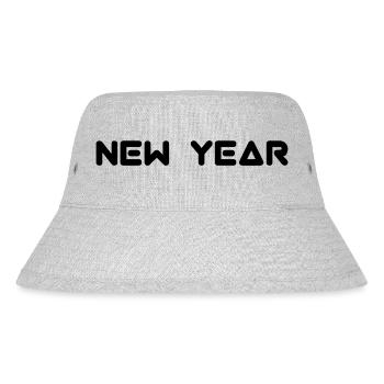 Neujahr, Ramadan. - Stanley/Stella recycelter Bucket Hat - Grau meliert - Vorne