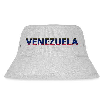 Venezuela Flag - Stanley/Stella Recycled Bucket Hat - heather grey - Front