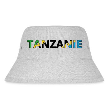 Flag of Tanzania - Stanley/Stella Recycled Bucket Hat - heather grey - Front