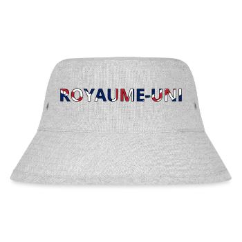 Flag United Kingdom - Stanley/Stella Recycled Bucket Hat - heather grey - Front