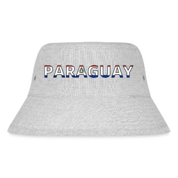 Flag of Paraguay - Stanley/Stella Recycled Bucket Hat - heather grey - Front
