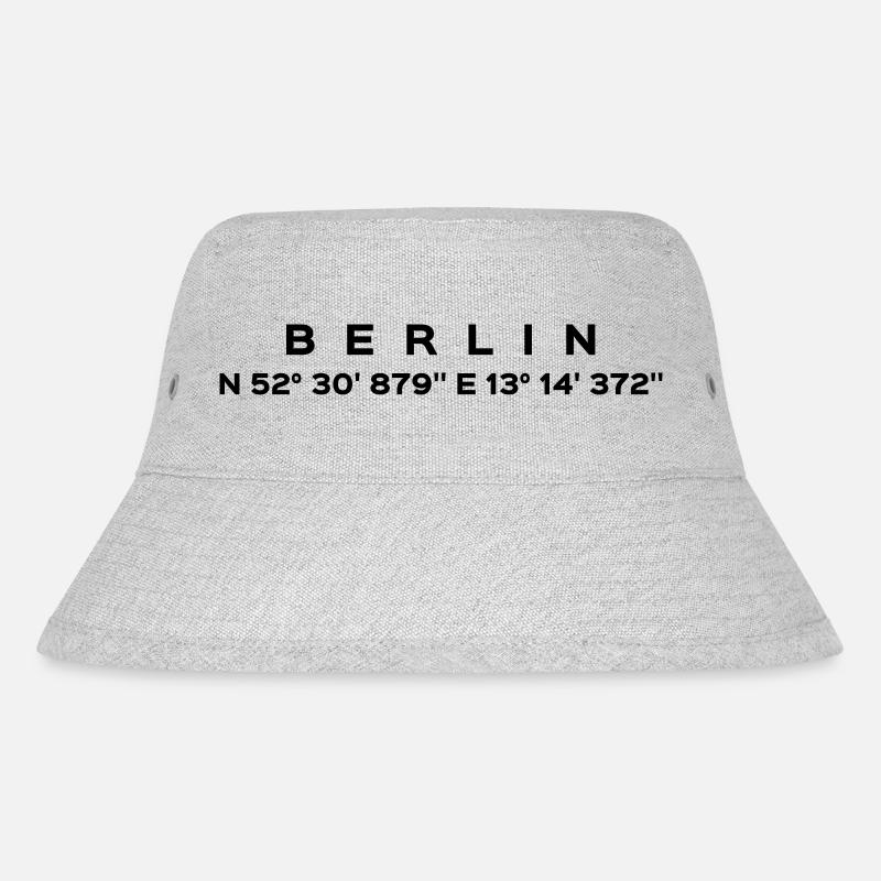 Berlin - Stanley/Stella Recycled Bucket Hat - heather grey