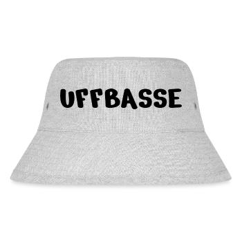 Mannheim Monnem Mannheimat - Stanley/Stella recycelter Bucket Hat - Grau meliert - Vorne