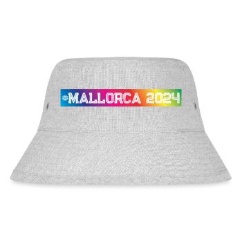 Mallorca 2024 Colorful - Stanley/Stella Recycled Bucket Hat - heather grey - Front