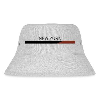 New York - Stanley/Stella Recycled Bucket Hat - heather grey - Front