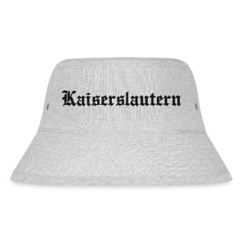 Kaiserslautern - Stanley/Stella recycelter Bucket Hat - Grau meliert - Vorne