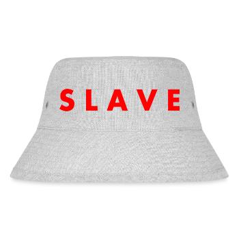 Slave - Stanley/Stella recycelter Bucket Hat - Grau meliert - Vorne