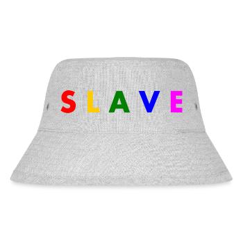 Slave - Stanley/Stella recycelter Bucket Hat - Grau meliert - Vorne
