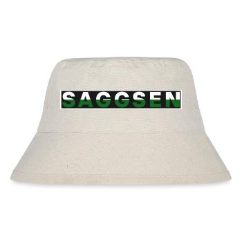 Sachsen / Saggsen - Stanley/Stella recycelter Bucket Hat - Naturweiß - Vorne