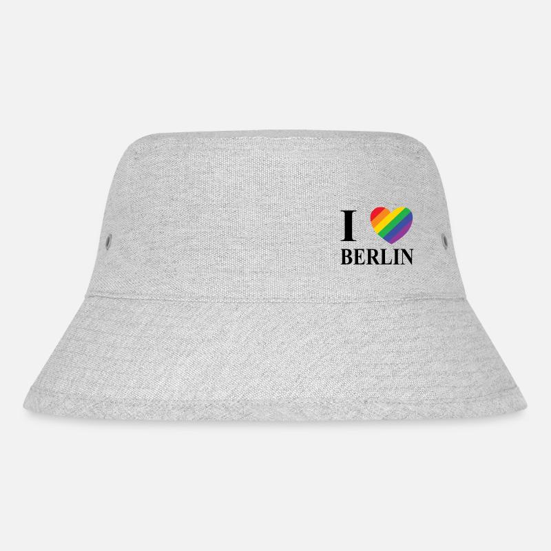 J’aime Berlin - Bob recyclé Stanley/Stella - gris chiné