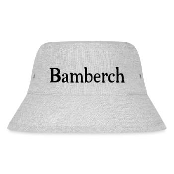 Bamberch - Bamberg - Stanley/Stella recycelter Bucket Hat - Grau meliert - Vorne