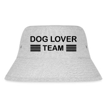 Hund Dog - Stanley/Stella recycelter Bucket Hat - Grau meliert - Vorne