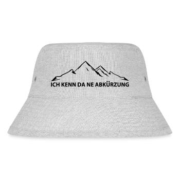 Ich Kenn Da Ne Abkurzung - (7) - Stanley/Stella recycelter Bucket Hat - Grau meliert - Vorne