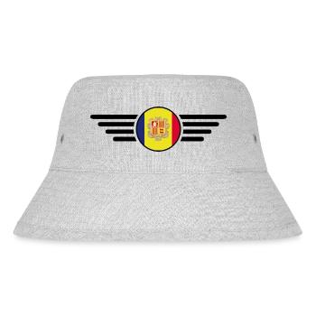 Andorra Style Design T-Shirt - Stanley/Stella Recycled Bucket Hat - heather grey - Front