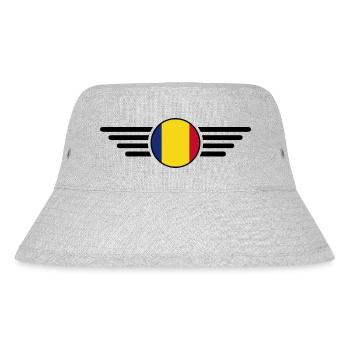 T-shirt design de style Roumanie - Bob recyclé Stanley/Stella - gris chiné - Devant