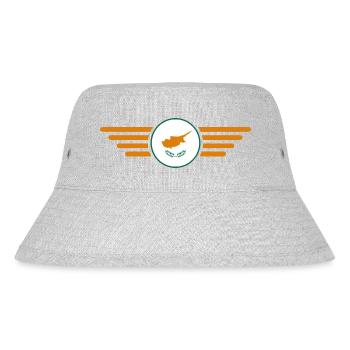 T-shirt design de style chypriote - Bob recyclé Stanley/Stella - gris chiné - Devant