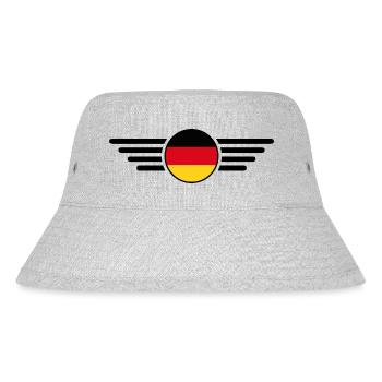 T-shirt design de style allemand - Bob recyclé Stanley/Stella - gris chiné - Devant