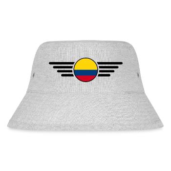 T-shirt design de style colombien - Bob recyclé Stanley/Stella - gris chiné - Devant