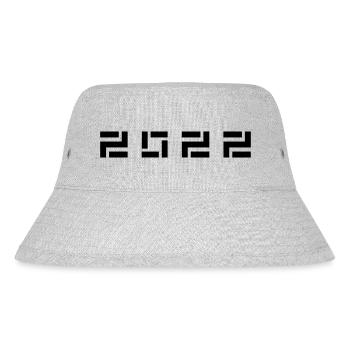 Geburtsjahr Geburtstag Born In - Made in 2022 - Stanley/Stella recycelter Bucket Hat - Grau meliert - Vorne