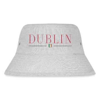 Dublin, Irlande T-shirt design de style - Bob recyclé Stanley/Stella - gris chiné - Devant