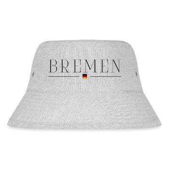 Brême, Allemagne T-Shirt Design de Style Élégance - Bob recyclé Stanley/Stella - gris chiné - Devant
