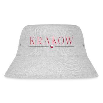 Krakow, Poland Style Design T-Shirt - Stanley/Stella Recycled Bucket Hat - heather grey - Front