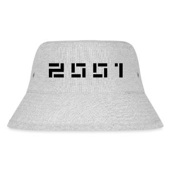 Year of Birth Birthday Born In - Made in 2001 - Stanley/Stella Recycled Bucket Hat - heather grey - Front