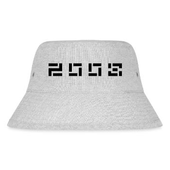 Year of Birth Born In - Made in 2008 - Stanley/Stella Recycled Bucket Hat - heather grey - Front