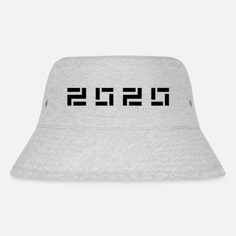 Geburtsjahr Geburtstag Born In - Made in 2020 - Stanley/Stella recycelter Bucket Hat - Grau meliert