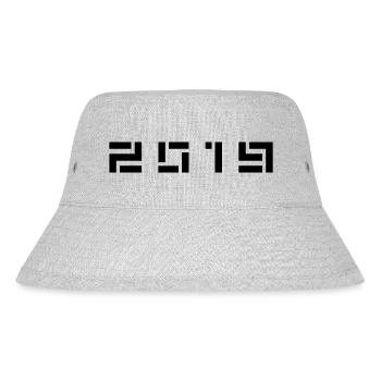 Year of Birth Birthday Born In - Made in 2019 - Stanley/Stella Recycled Bucket Hat - heather grey - Front