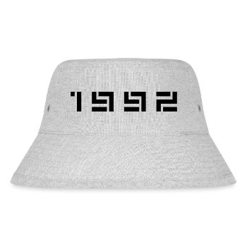 Année de naissance Anniversaire Né(e) en 1992 - Bob recyclé Stanley/Stella - gris chiné - Devant