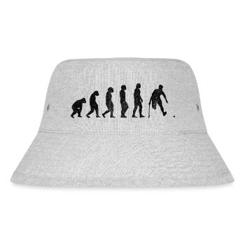Joueur de hockey cadeau hockey sur gazon hockey hockey floorball - Bob recyclé Stanley/Stella - gris chiné - Devant