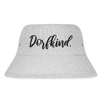 Dorfkind. - Stanley/Stella recycelter Bucket Hat - Grau meliert - Vorne