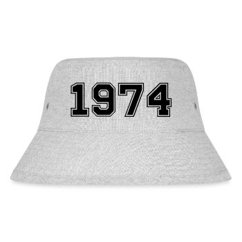 1974 - Stanley/Stella Recycled Bucket Hat - heather grey - Front