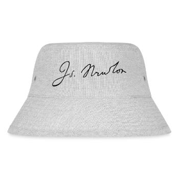 Isaac Newton - Stanley/Stella Recycled Bucket Hat - heather grey - Front