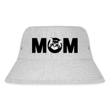 Cat Mom - Stanley/Stella Recycled Bucket Hat - heather grey - Front
