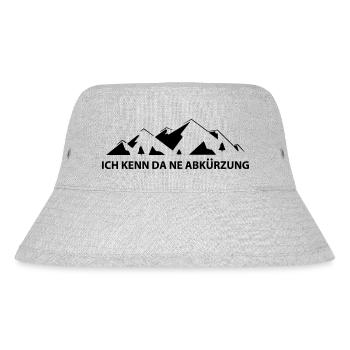 Ich Kenn Da Ne Abkurzung - (9) - Stanley/Stella recycelter Bucket Hat - Grau meliert - Vorne