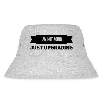 40th Birthday Gift Idea - Stanley/Stella Recycled Bucket Hat - heather grey - Front