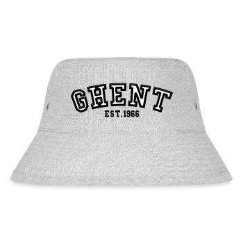 Gent gegründet 1966 - Stanley/Stella recycelter Bucket Hat - Grau meliert - Vorne