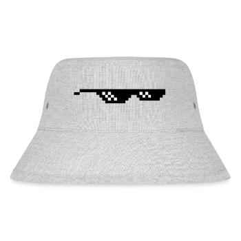 lunettes de soleil - Bob recyclé Stanley/Stella - gris chiné - Devant
