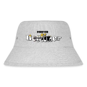 Forever Berliner - Stanley/Stella Recycled Bucket Hat - heather grey - Front