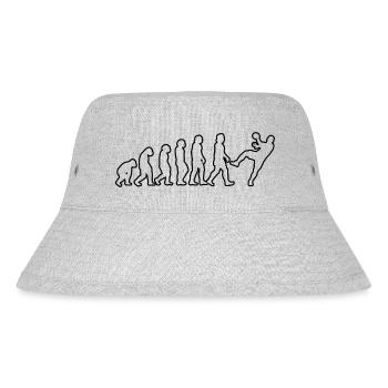Handball Handballspieler Handballfan Handballteam - Stanley/Stella recycelter Bucket Hat - Grau meliert - Vorne