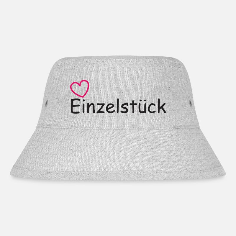 Einzelstück - Stanley/Stella recycelter Bucket Hat - Grau meliert