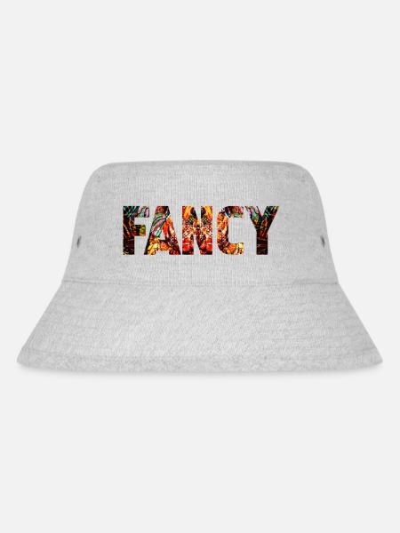 fancy bunt 2 - Stanley/Stella recycelter Bucket Hat - Grau meliert