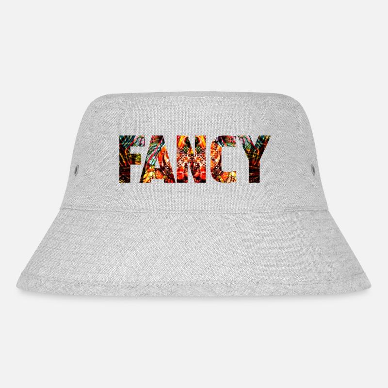 fancy bunt 2 - Stanley/Stella recycelter Bucket Hat - Grau meliert