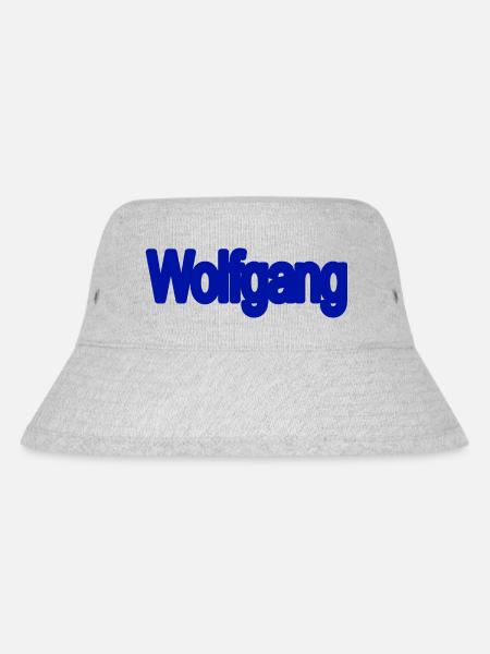 Wolfgang - Stanley/Stella recycelter Bucket Hat - Grau meliert