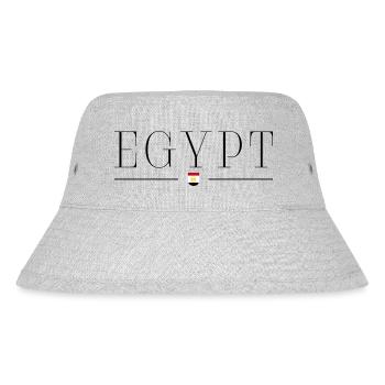 Ich liebe Ägypten - Stanley/Stella recycelter Bucket Hat - Grau meliert - Vorne