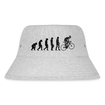 Radfahren Fahrrad Radfahrer Fahrradfahrer Radeln - Stanley/Stella recycelter Bucket Hat - Grau meliert - Vorne