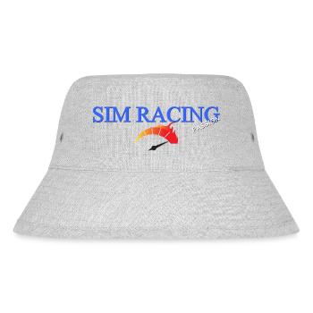 SIM Racing - Stanley/Stella Recycled Bucket Hat - heather grey - Front