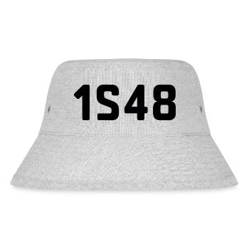 1S48 New York Taxi/New York Cab - Stanley/Stella recycelter Bucket Hat - Grau meliert - Vorne